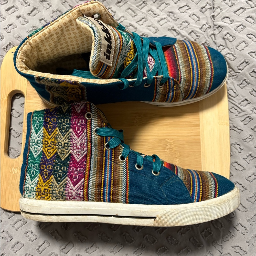 Inkkas Alto Gato Hi Top Sneakers Size 8